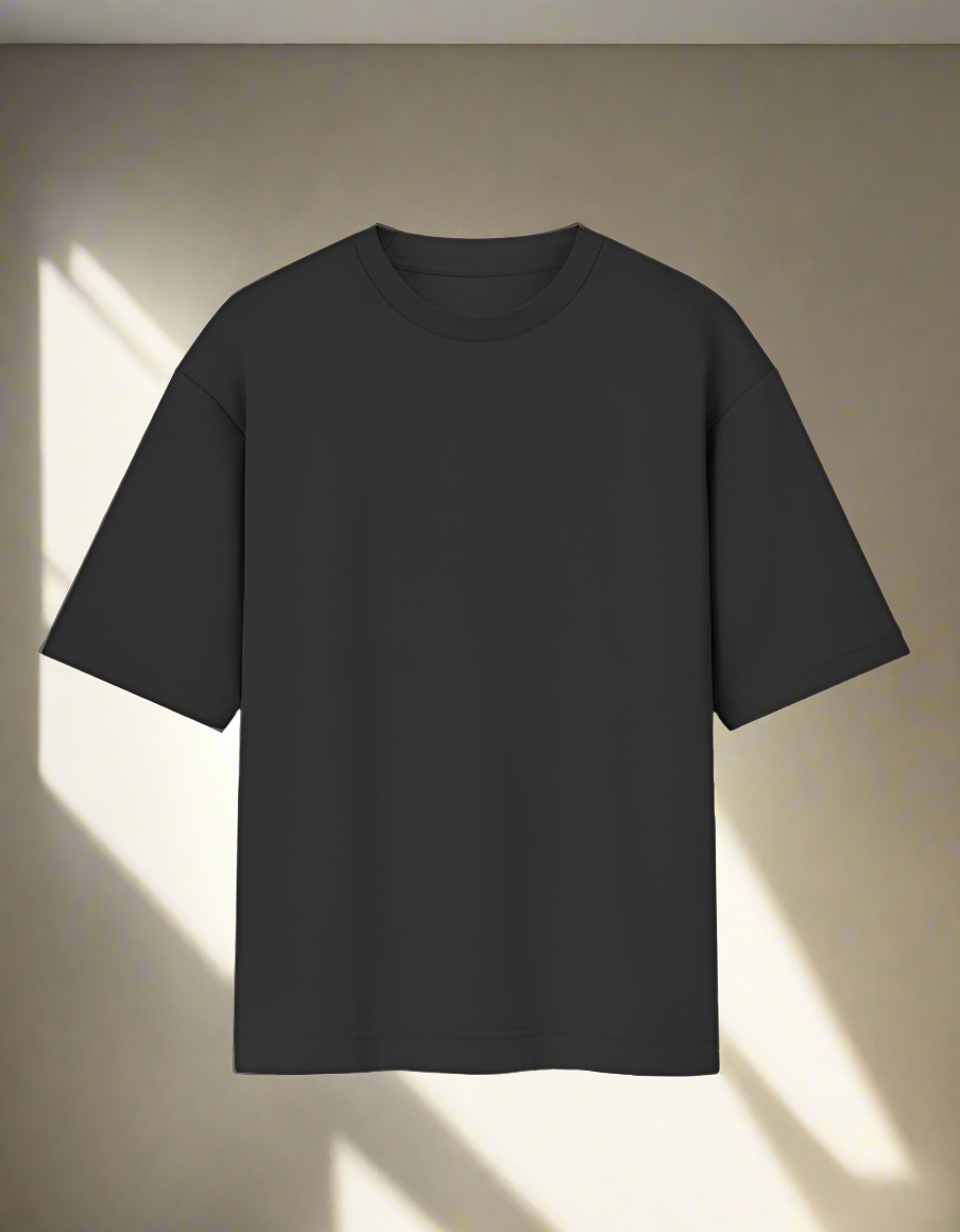 Black oversize T-shirt