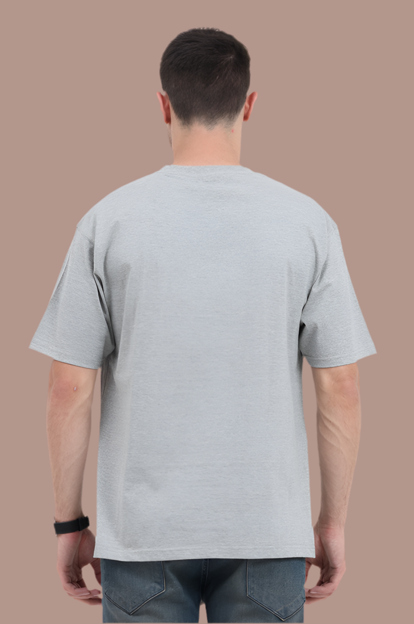 Unisex Oversized Standard T-Shirt | US22 Grey Melange