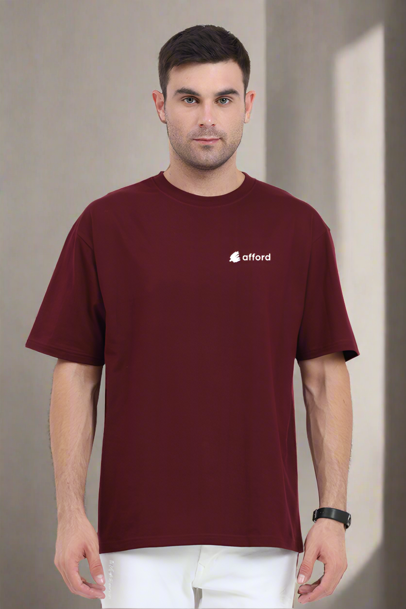 Unisex Oversized Classic T-Shirt | UC22 maroon