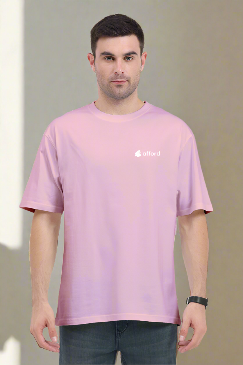 Unisex Oversized Standard T-Shirt | US22 Light Baby Pink